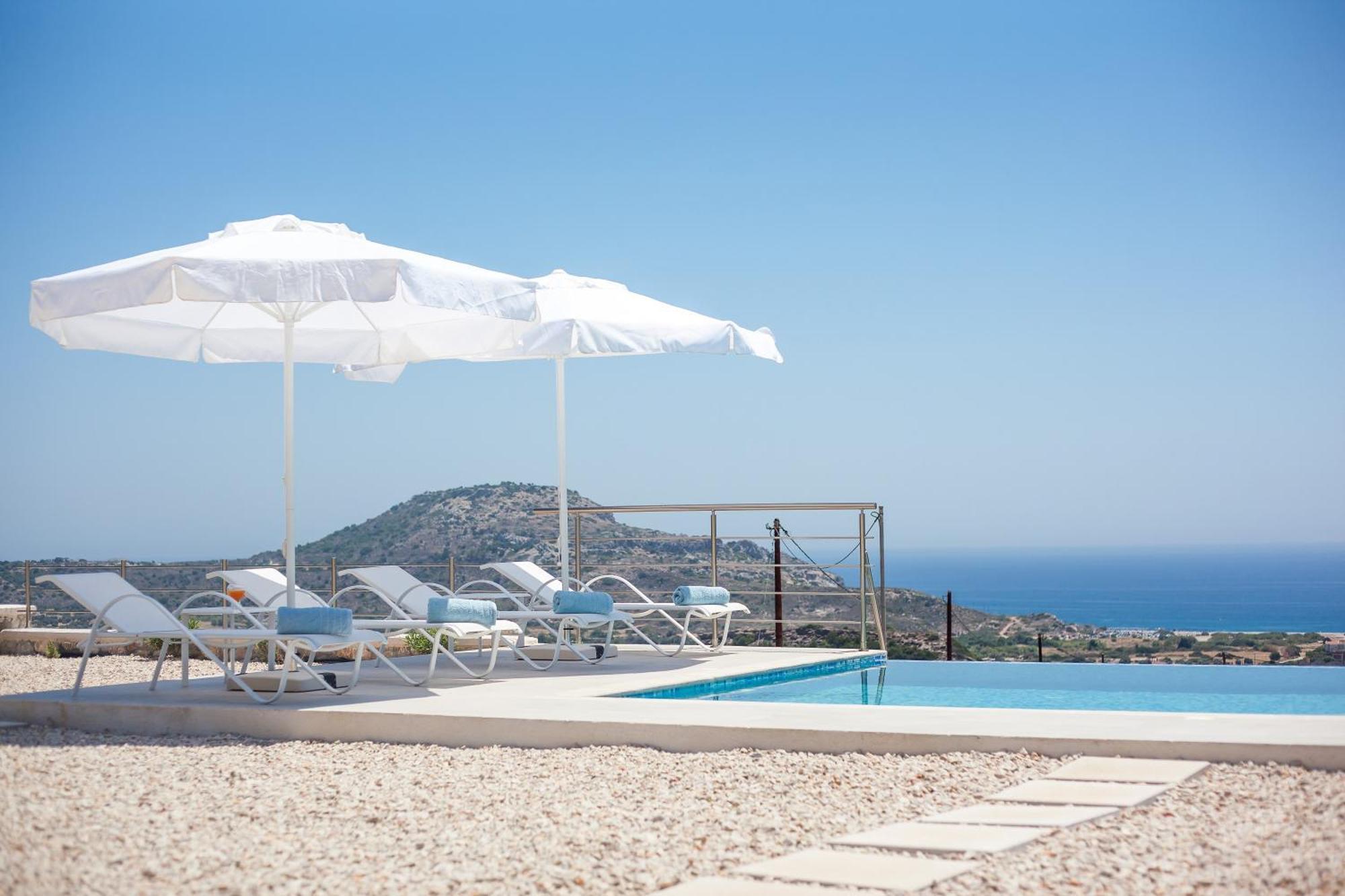 Francis & Gregorys Luxury Villas Afantou Ngoại thất bức ảnh
