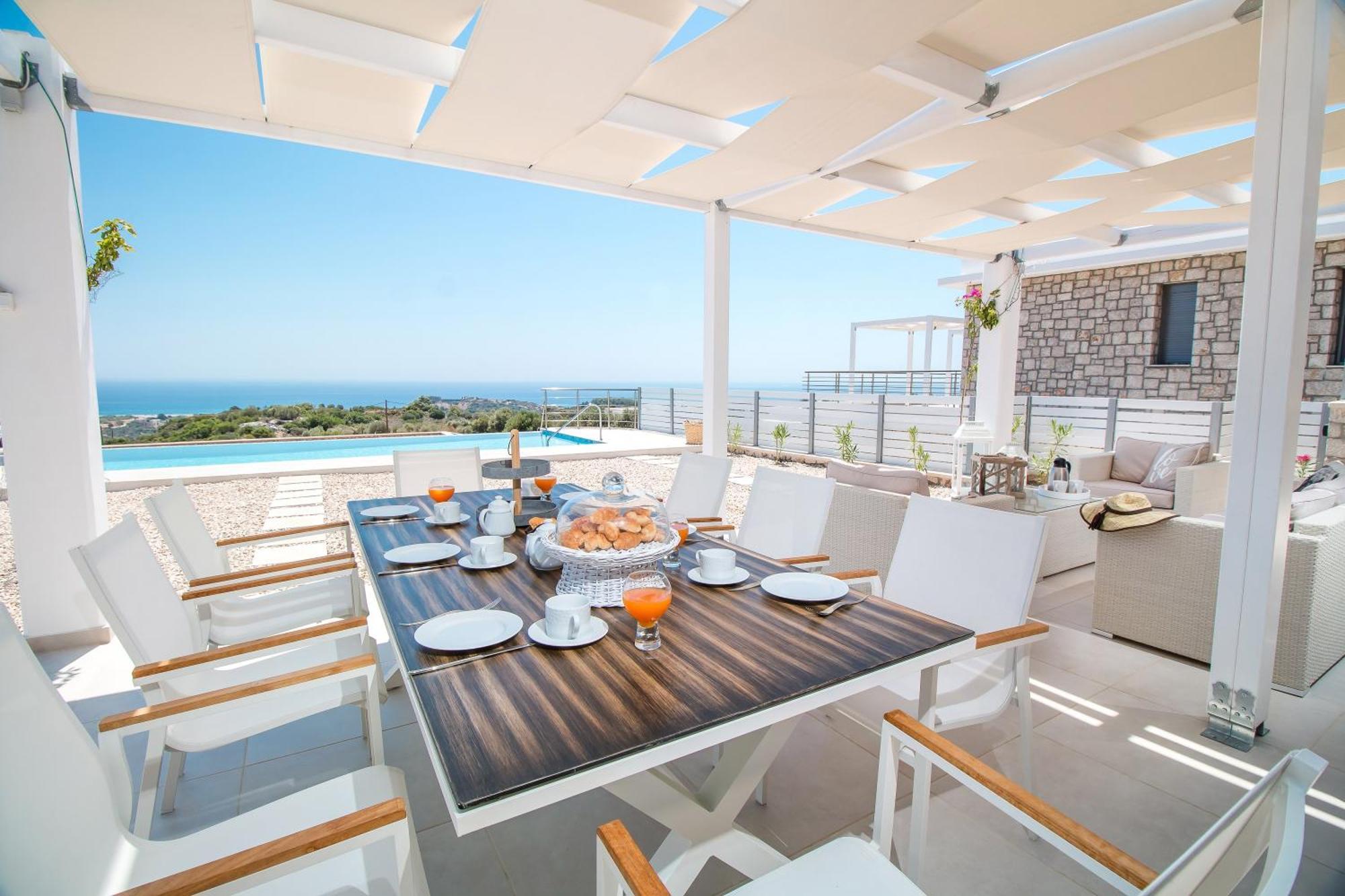 Francis & Gregorys Luxury Villas Afantou Ngoại thất bức ảnh